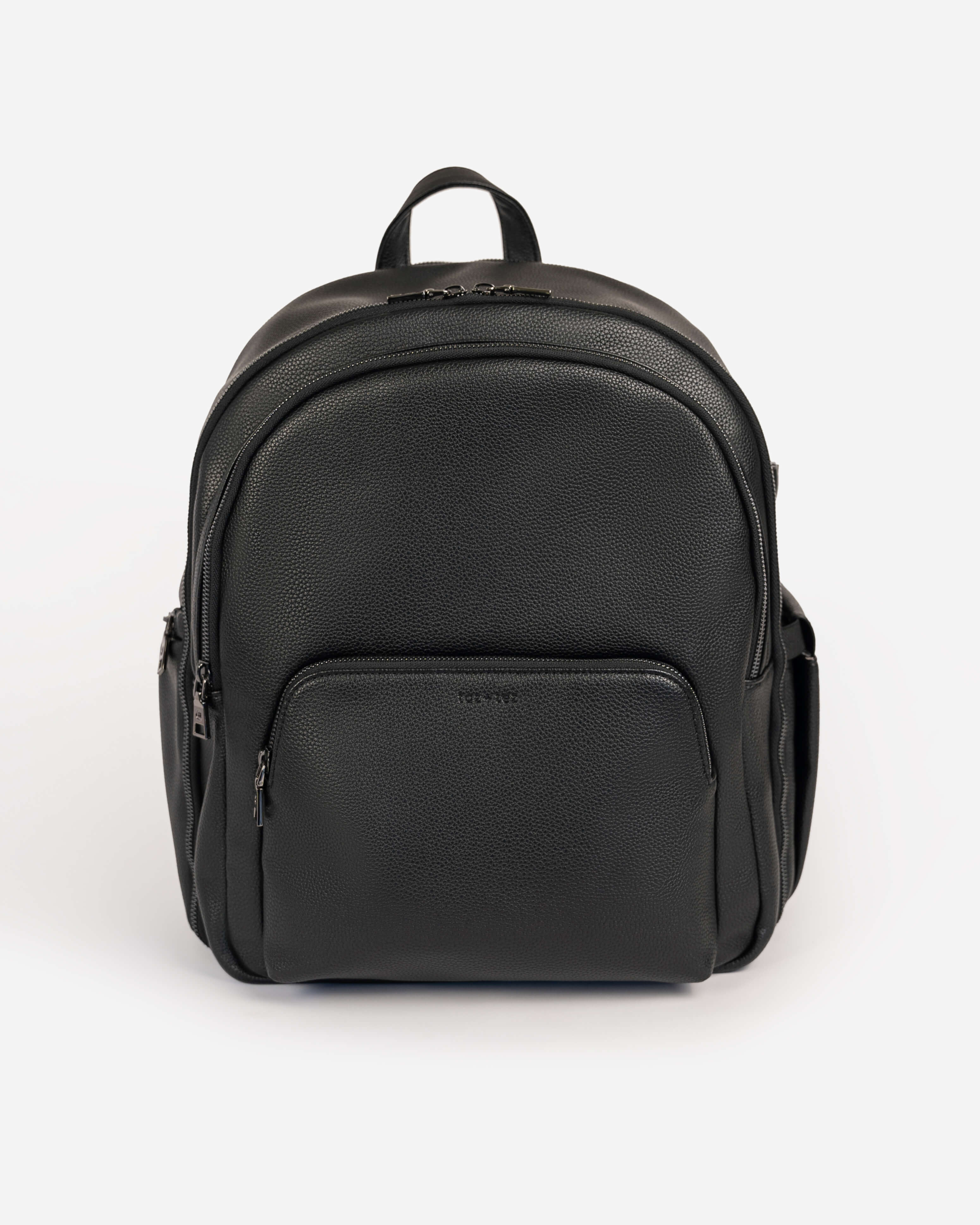 black leather camera backpack taz + tez Stylish Cameras Bags