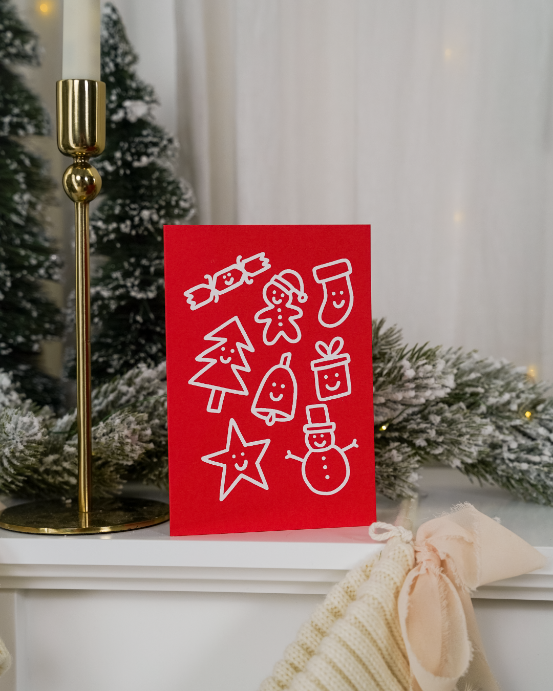 Blank Christmas Card