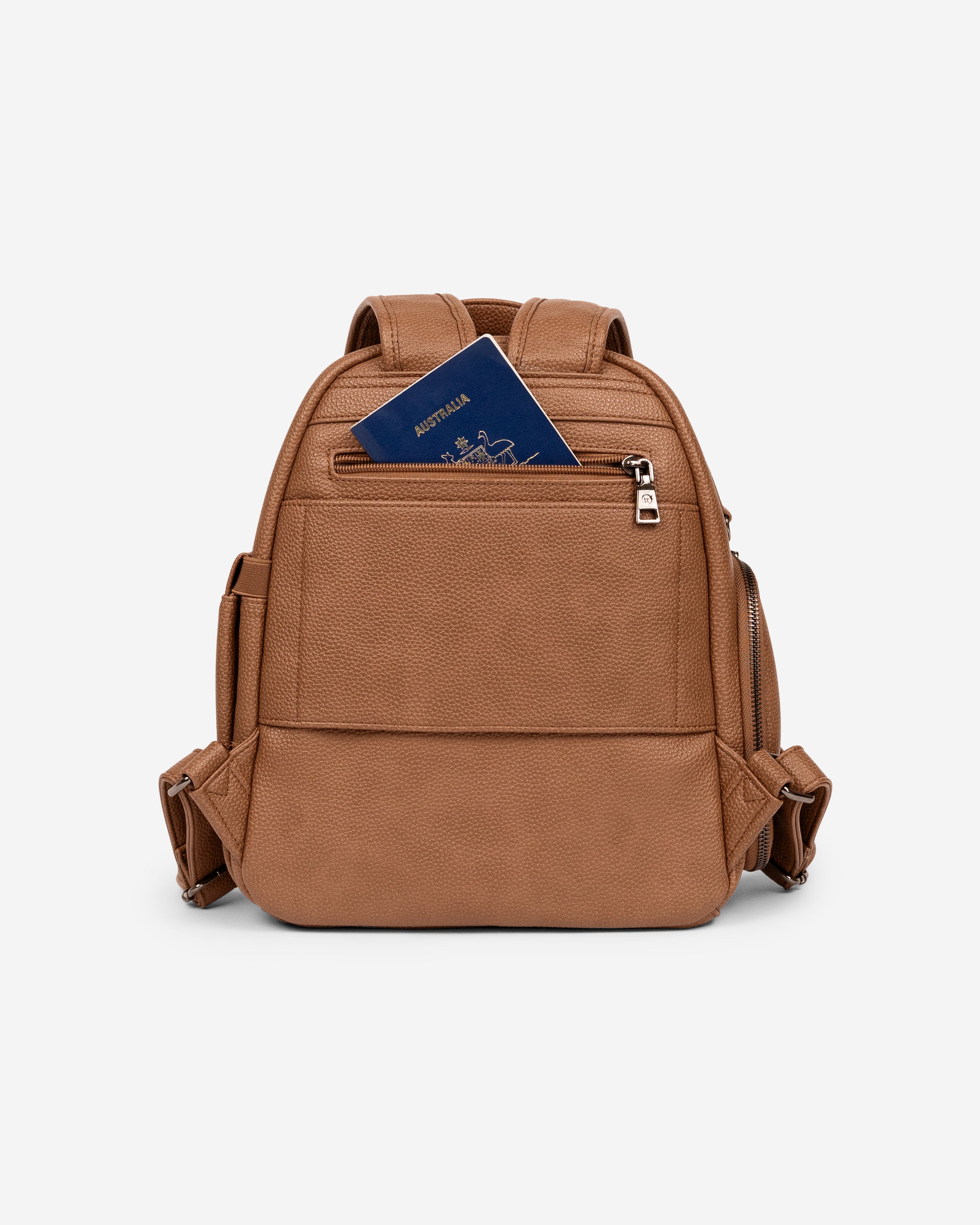 Marlo Camera Backpack (Tan)-13
