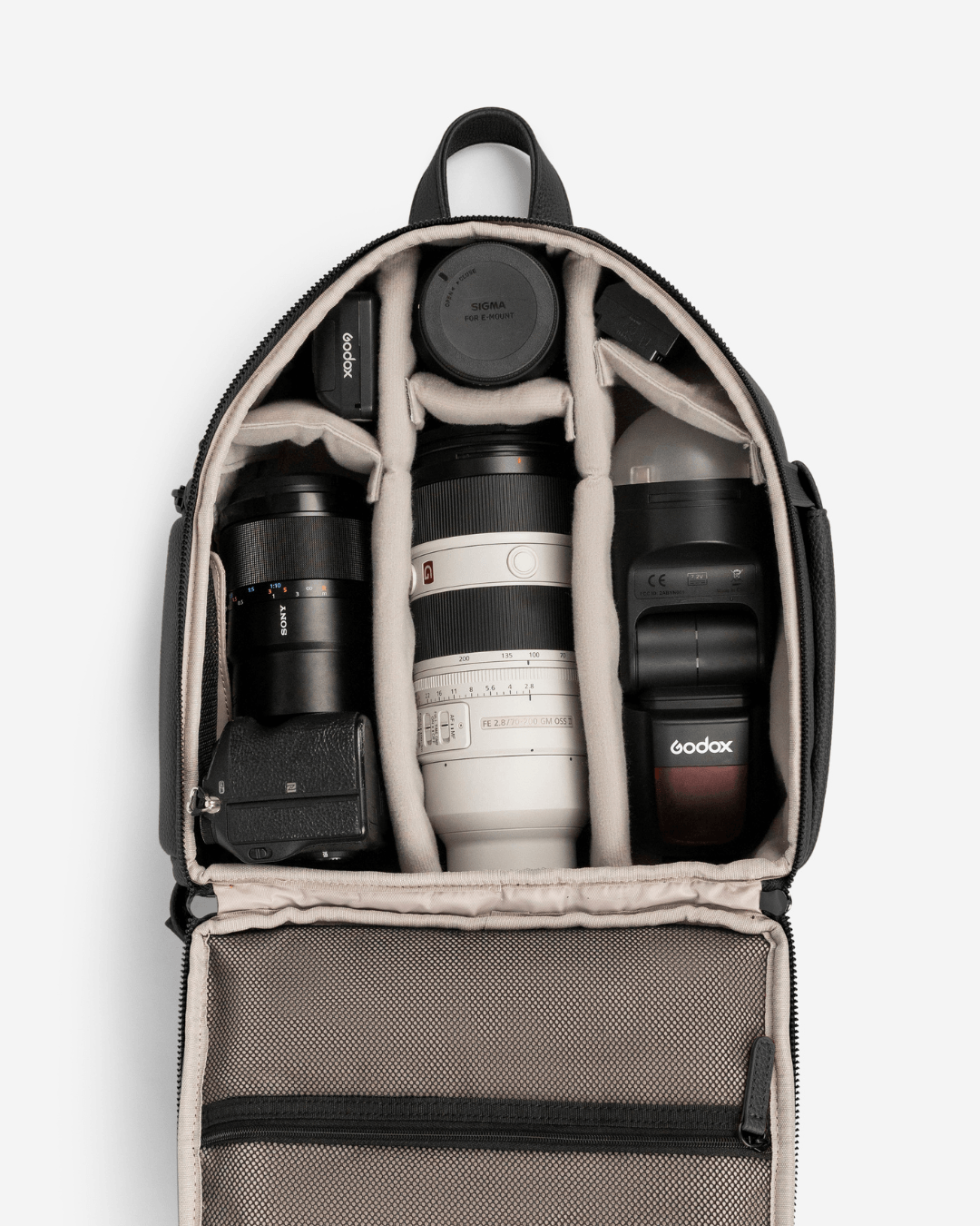 Marlo Camera Backpack (Black)-6