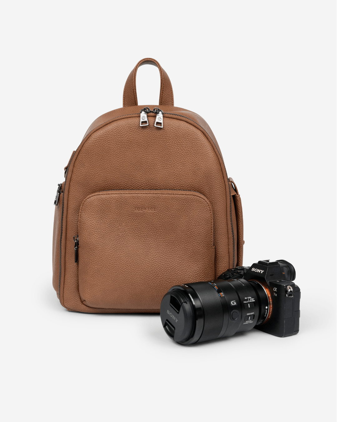 Marlo Camera Backpack (Tan)-15