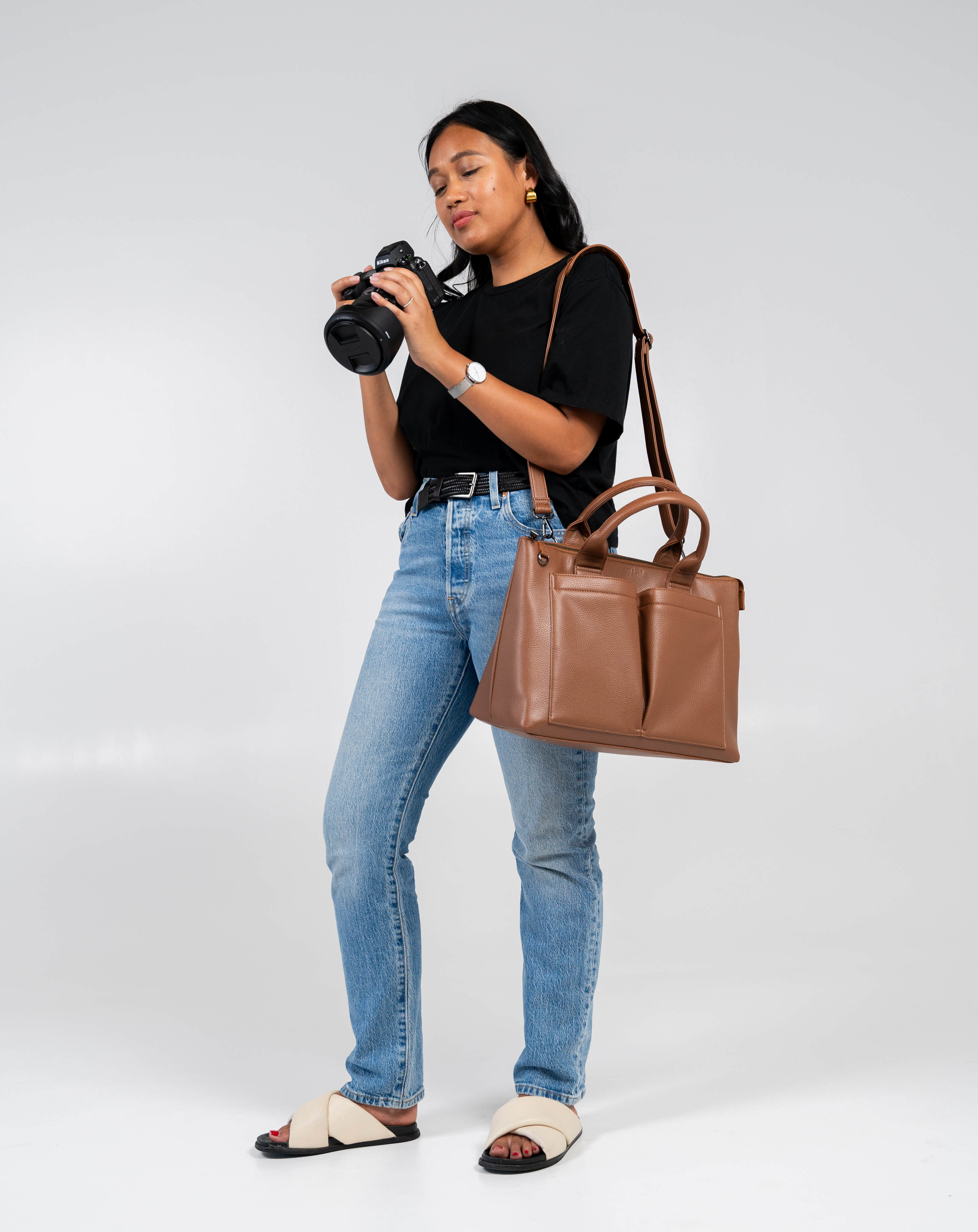 Pippa Shoulder Bag (Tan)