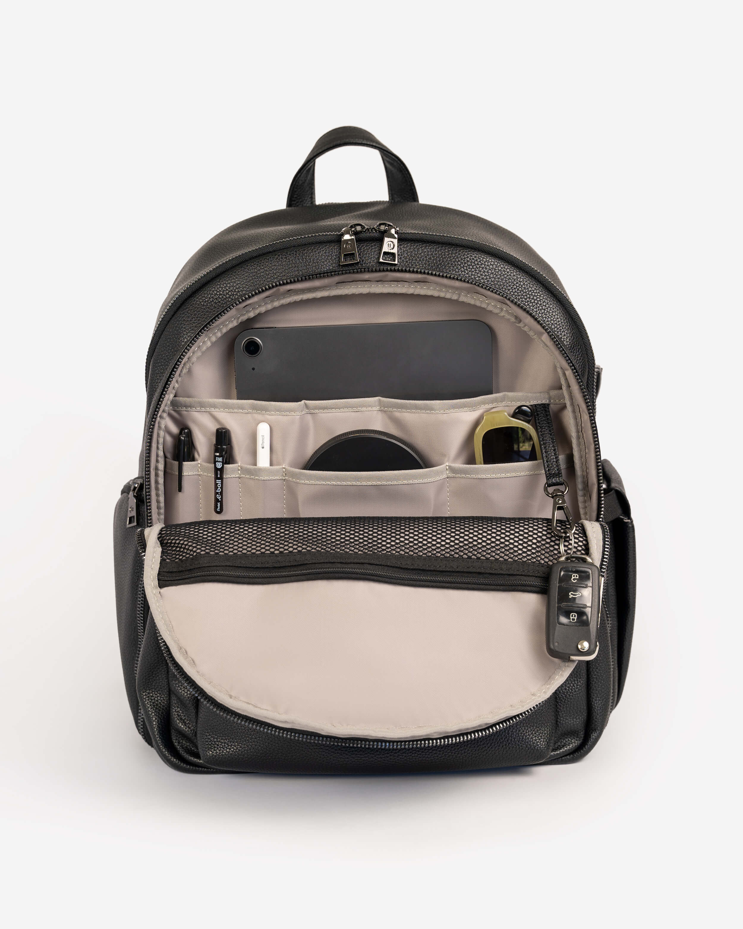 Tildy Backpack + Tech Case (Black)-7