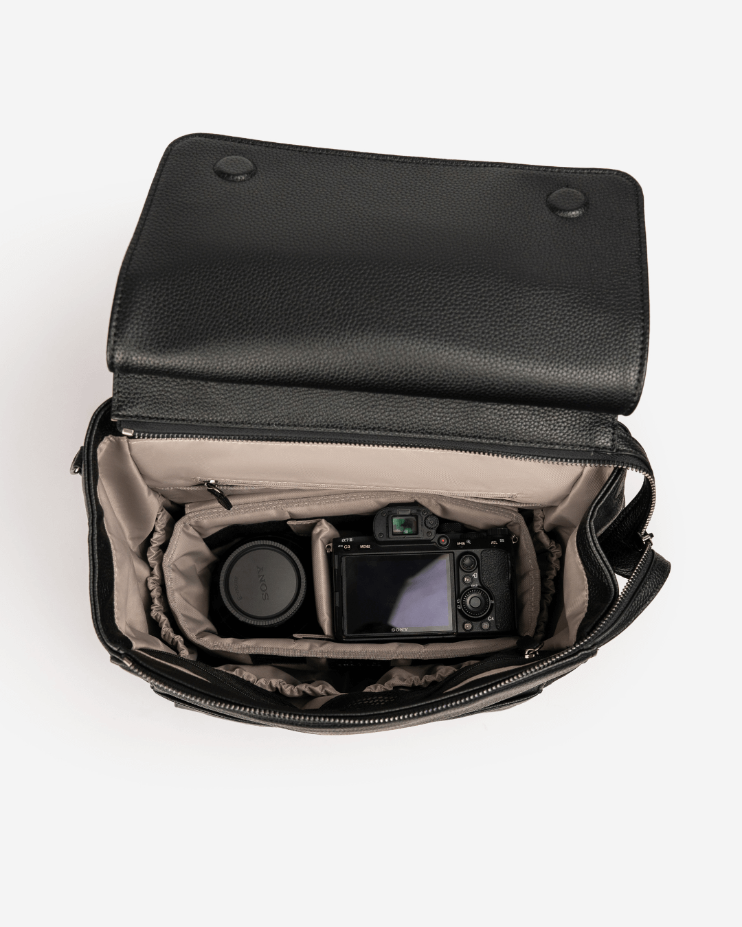 Archy Backpack + Tech Case (Black)-3