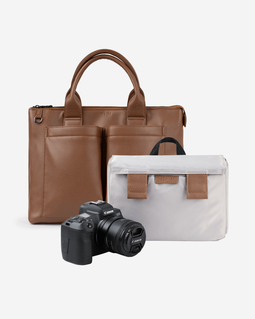 Pippa Shoulder Camera Bag (Tan)