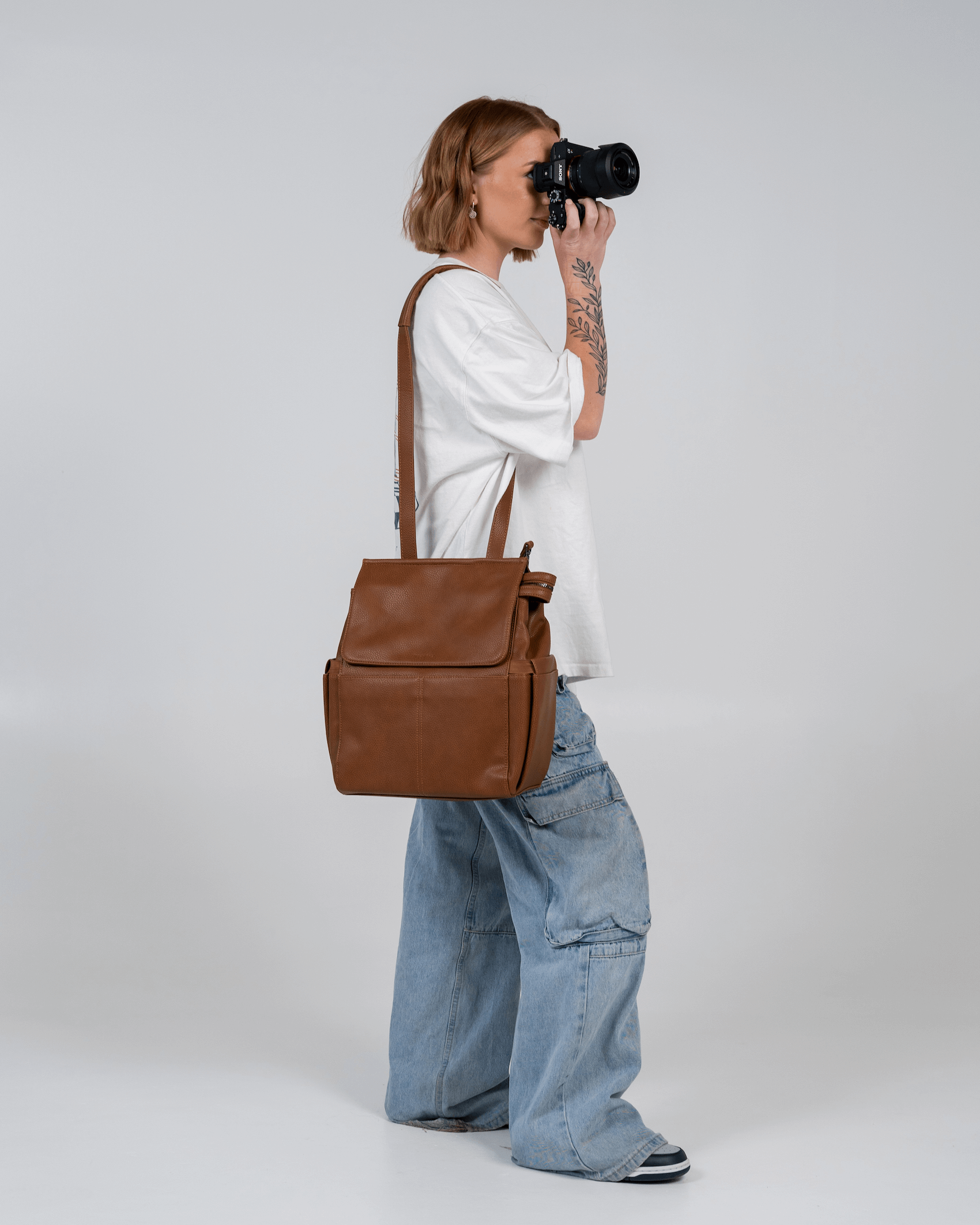 Archy Modular Camera Backpack (Tan)-7