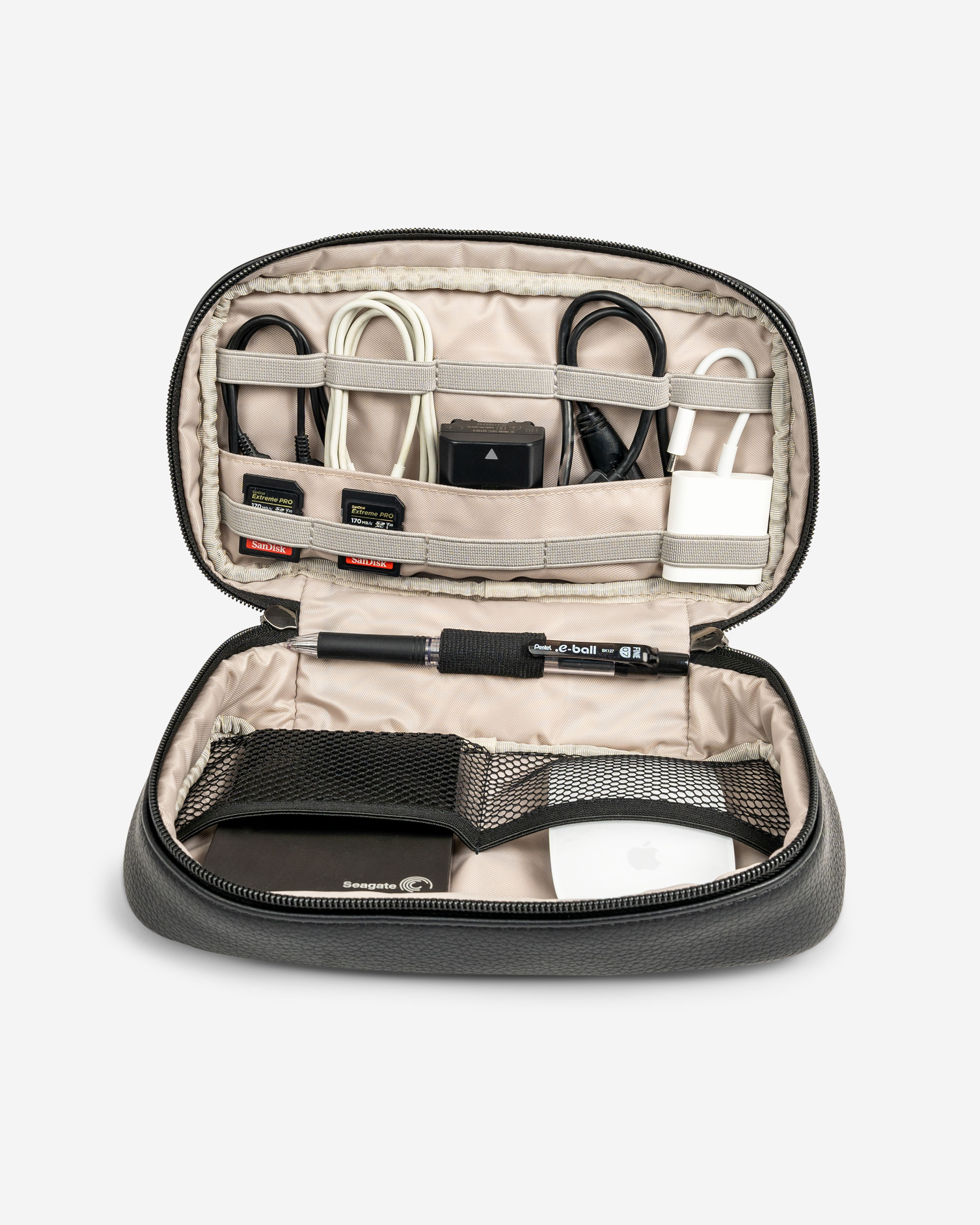 Tech/Cable Organiser Case (Black)-7